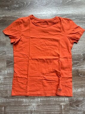 Life Is Good Bright Orange Short-Sleeve Tee